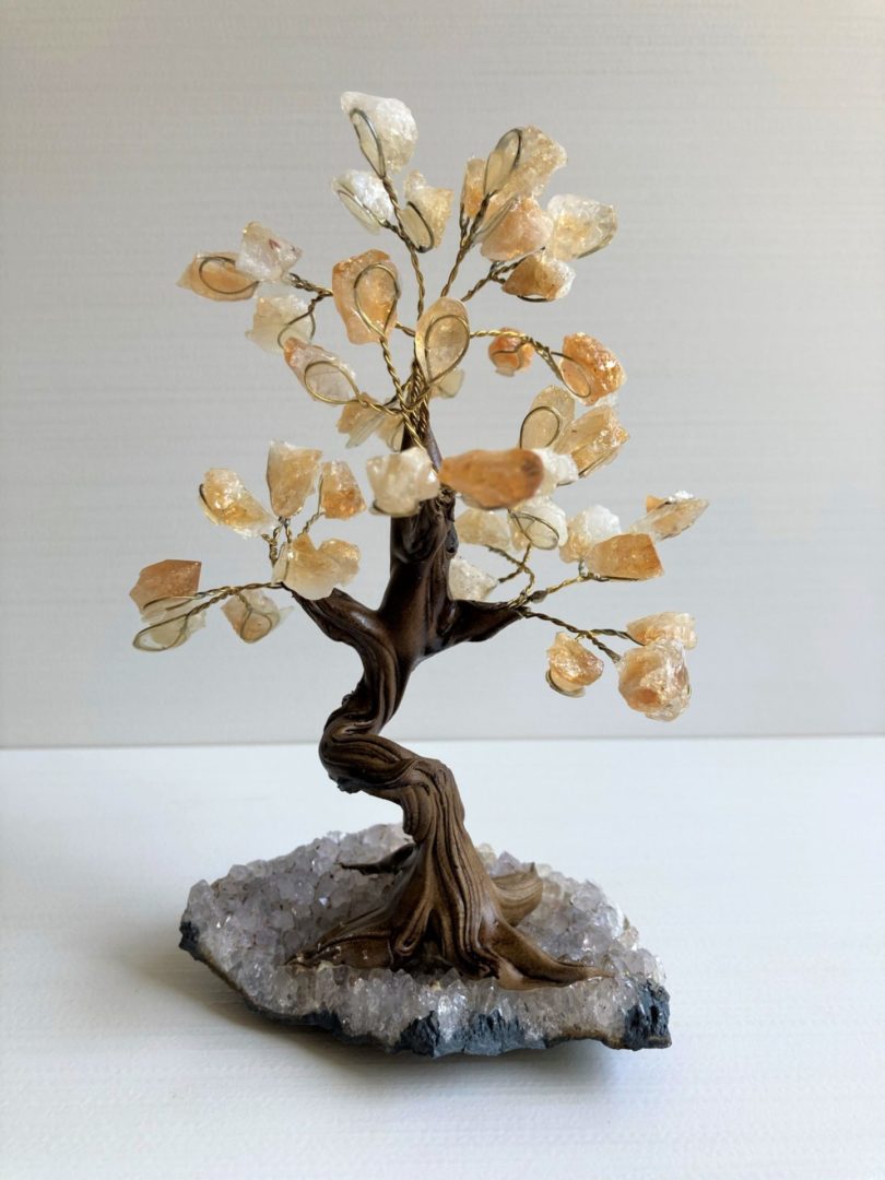 Citrine Bonsai Tree - Crystal Cabin Store